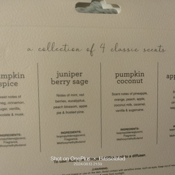 Sand + fog fall diffuser oils - Picture 5 of 5